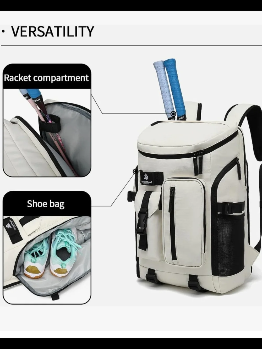 Light Gray Tactical Backpack